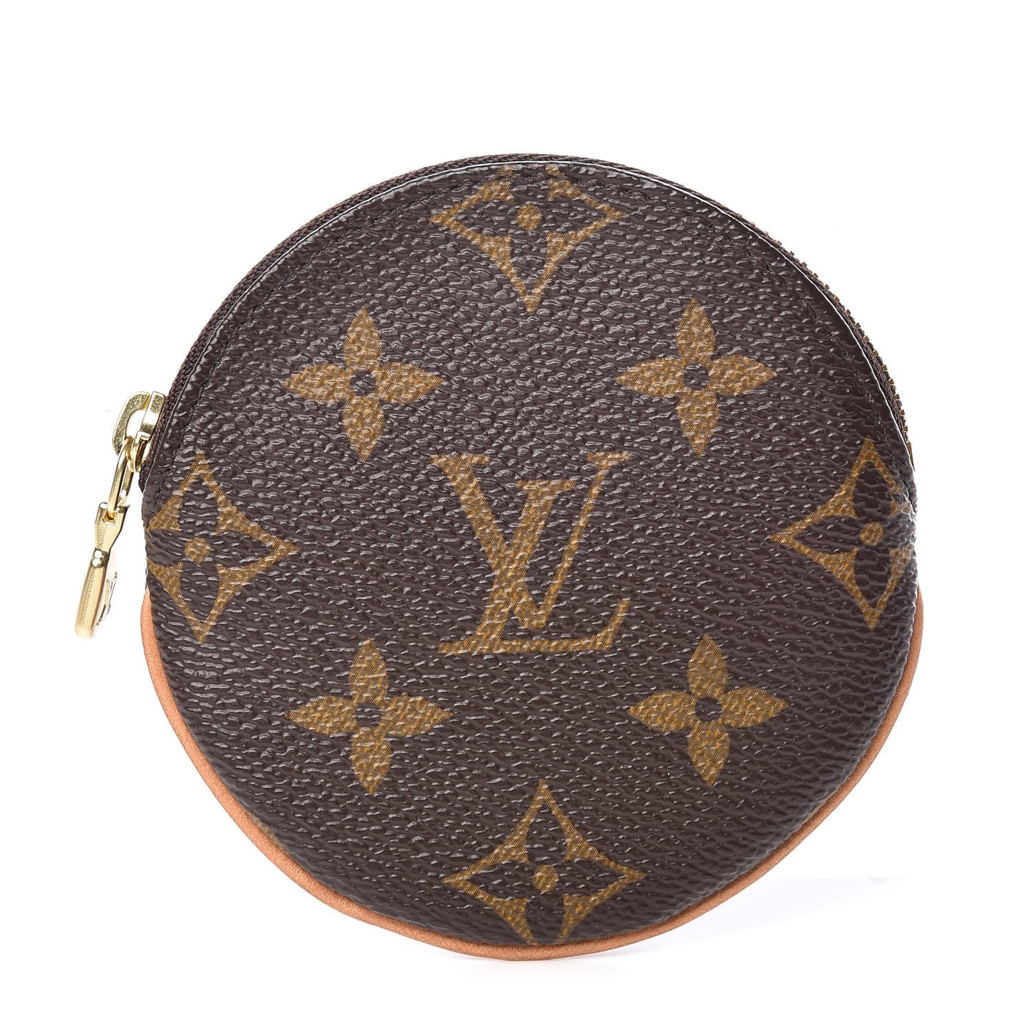 Monogram Round Coin Purse