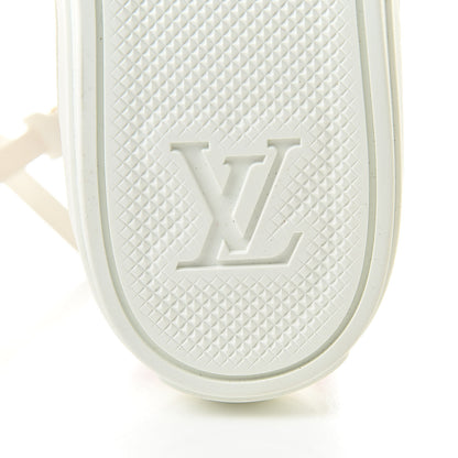 Louis Vuitton Calfskin LV Stellar Sneaker Boots 38 White Framboise 6 of 9