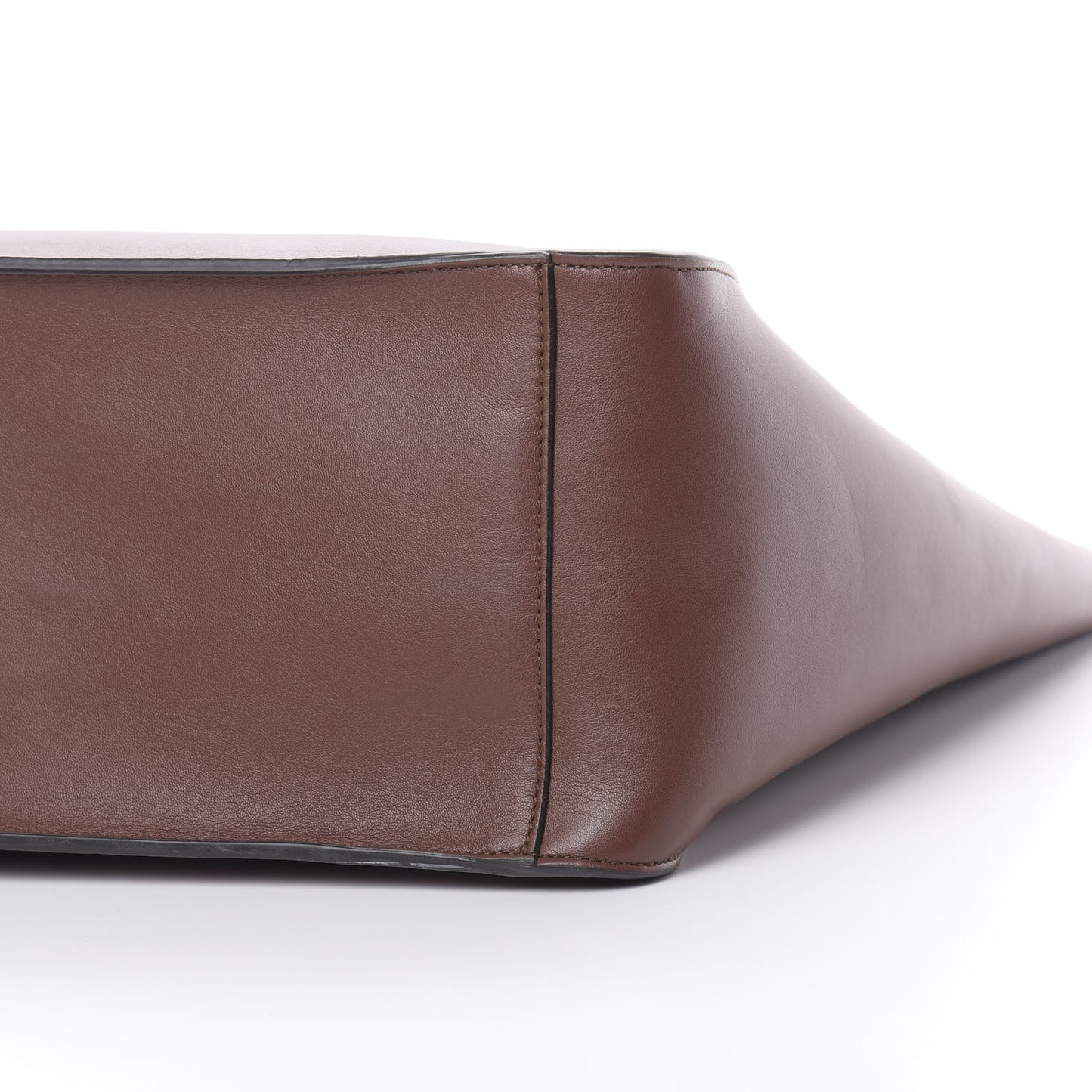 Eco Alter Nappa East West Perforated Tote Brown