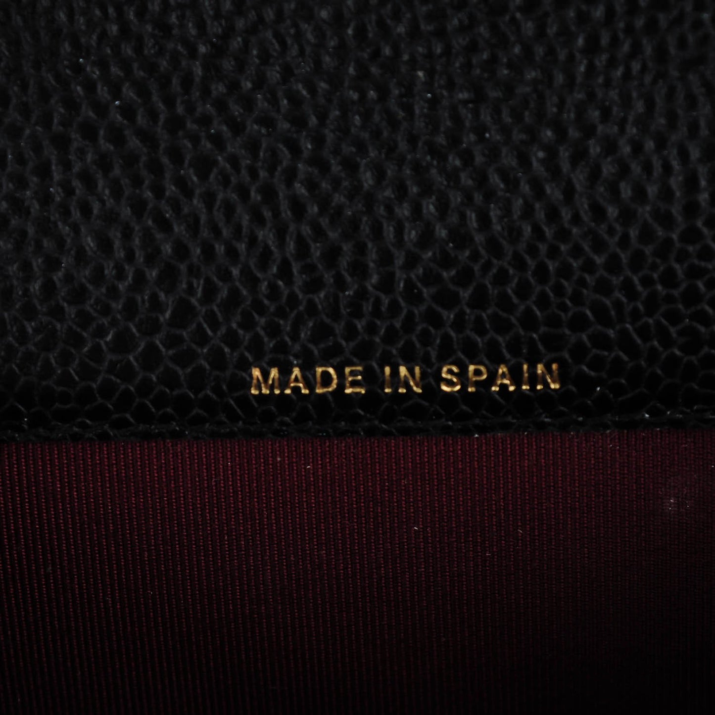 Caviar Quilted Flap Card Holder Black