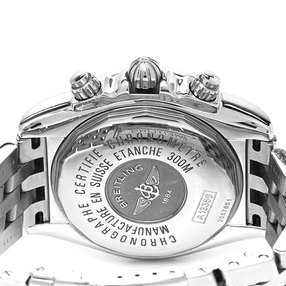 Breitling Stainless Steel 44mm Chronomat Evolution Automatic Watch Blue A78363 4 of 4