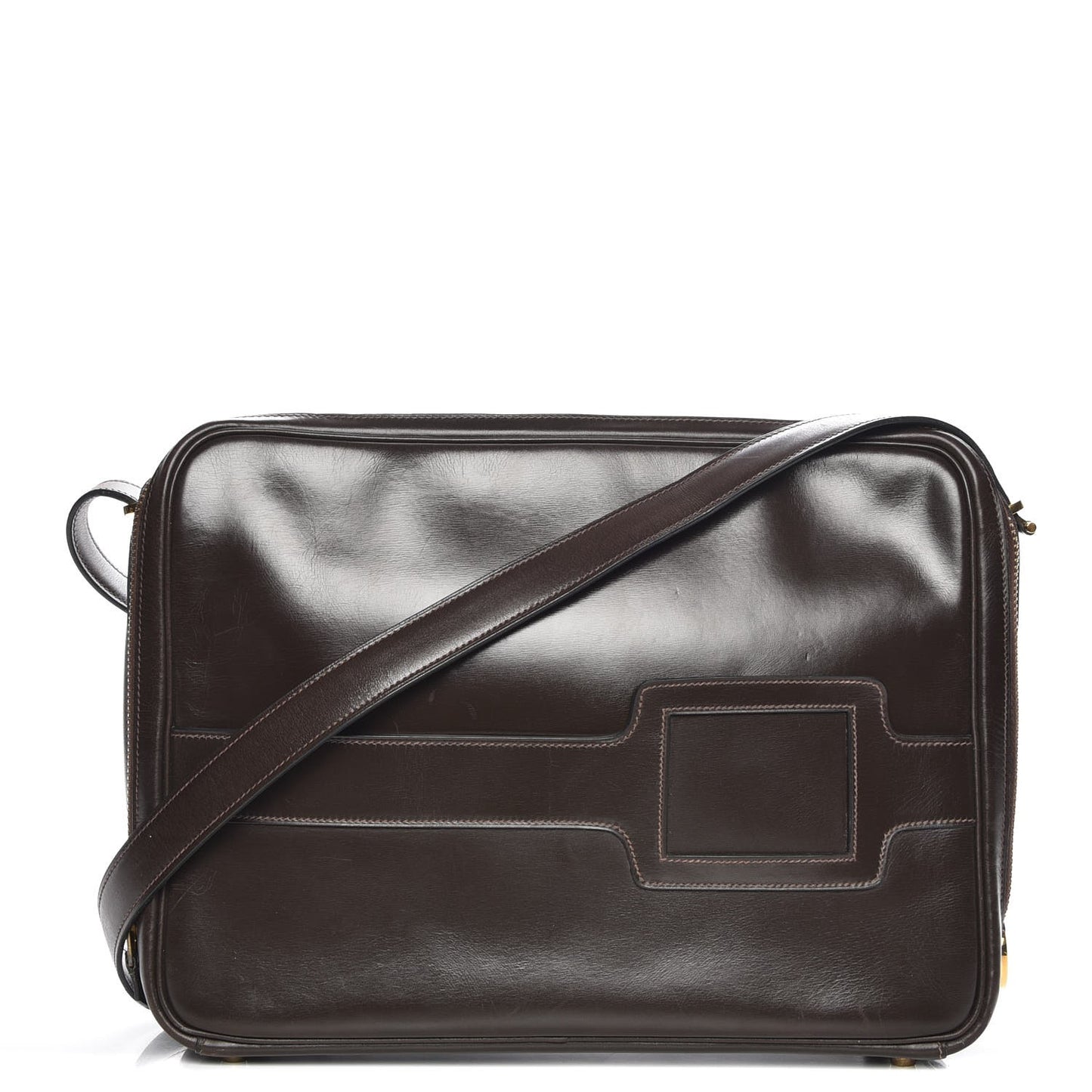 Box Shoulder Bag Chocolate
