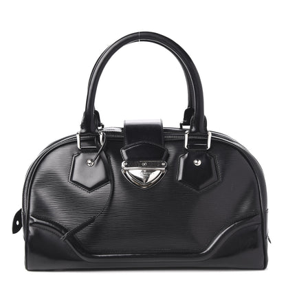 Louis Vuitton Epi Bowling Montaigne GM Black 1 of 9
