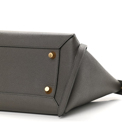 Celine Grained Calfskin Mini Belt Bag Grey 9 of 9