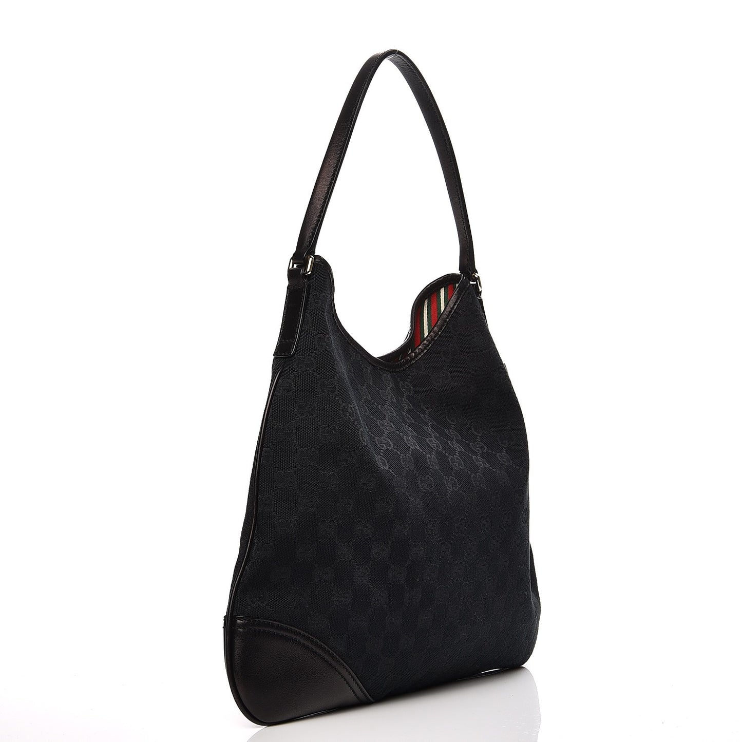 Monogram Medium New Britt Hobo Black