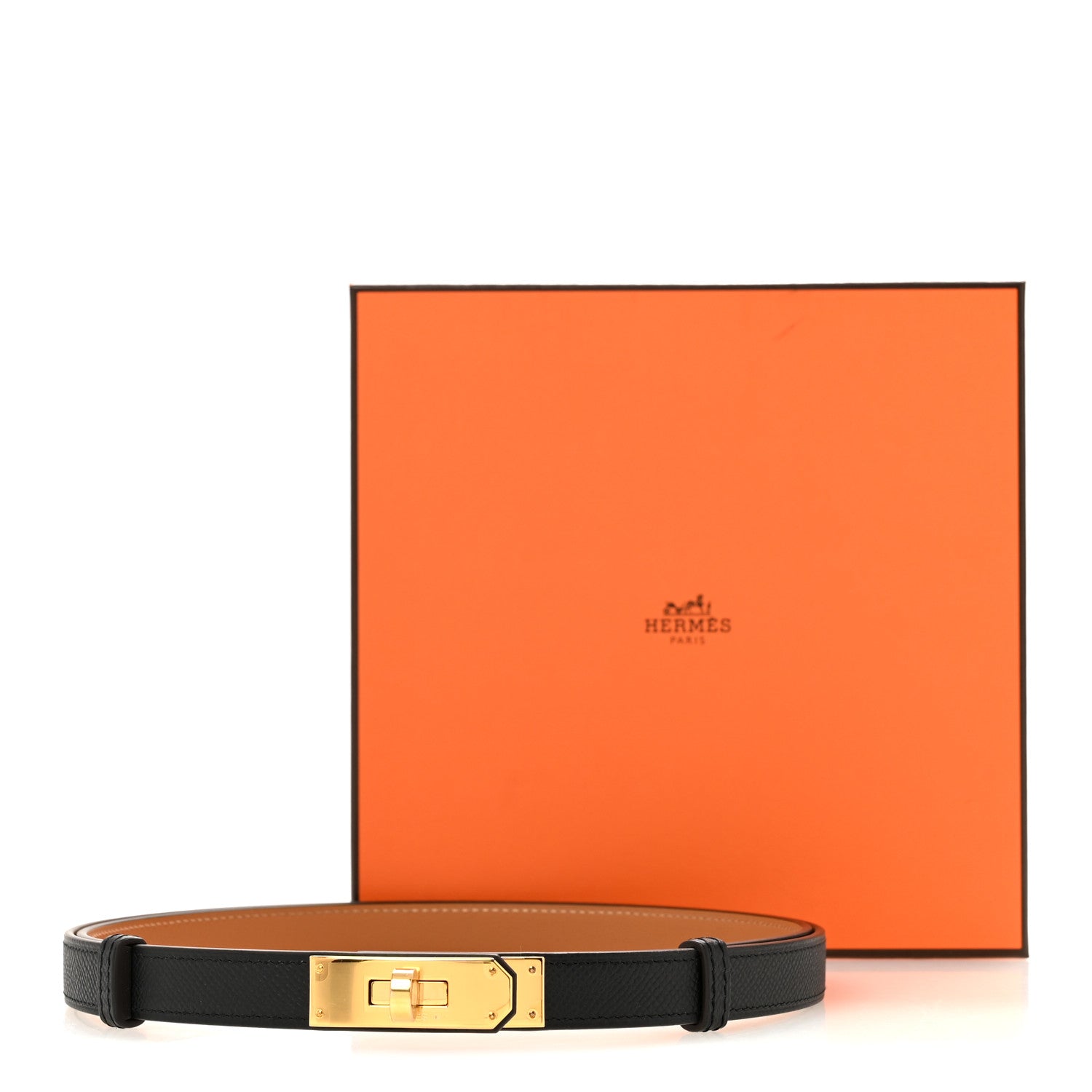 Hermes Epsom Kelly 18 Belt Black 4 of 4