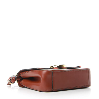 Chloe Calfskin Small C Double Carry Sepia Brown 4 of 9