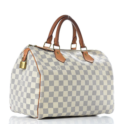 Louis Vuitton Damier Azur Speedy 30 3 of 22