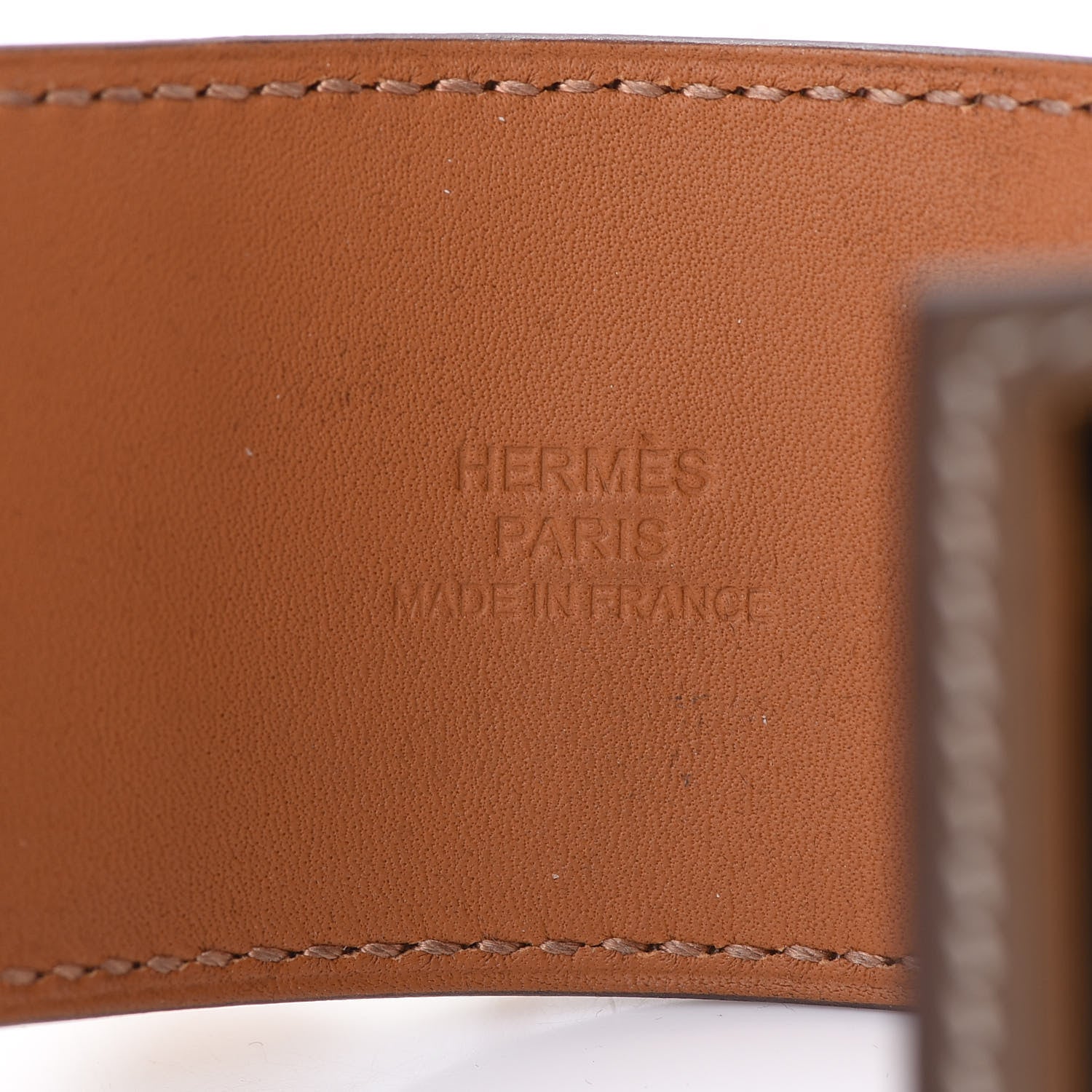 Hermes Swift Collier de Chien CDC Bracelet T2 Etoupe 4 of 6