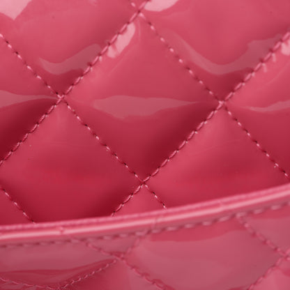 Chanel Patent Quilted Medium Double Flap Fuchsia 12 of 12