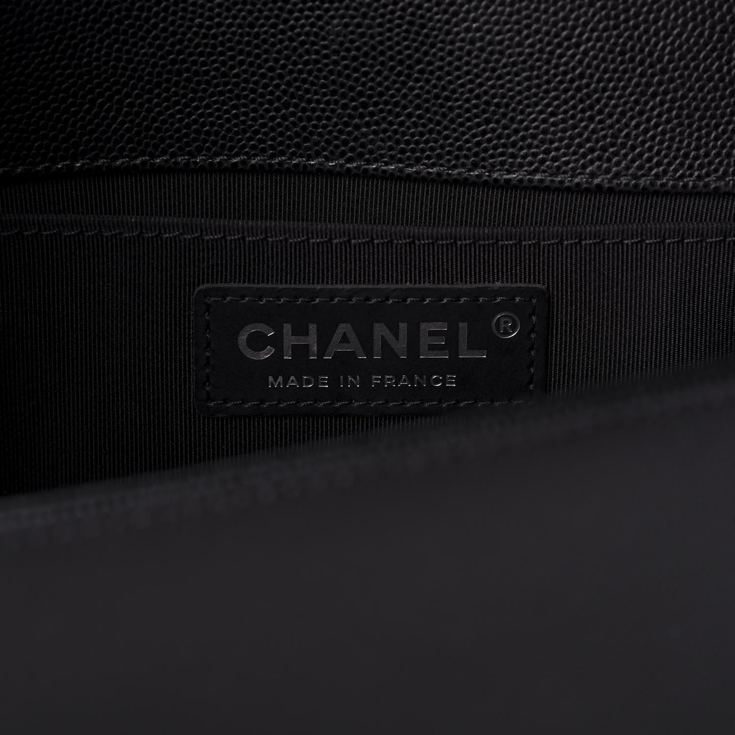 Chanel Caviar Quilted Medium Boy Flap Black 8 of 10