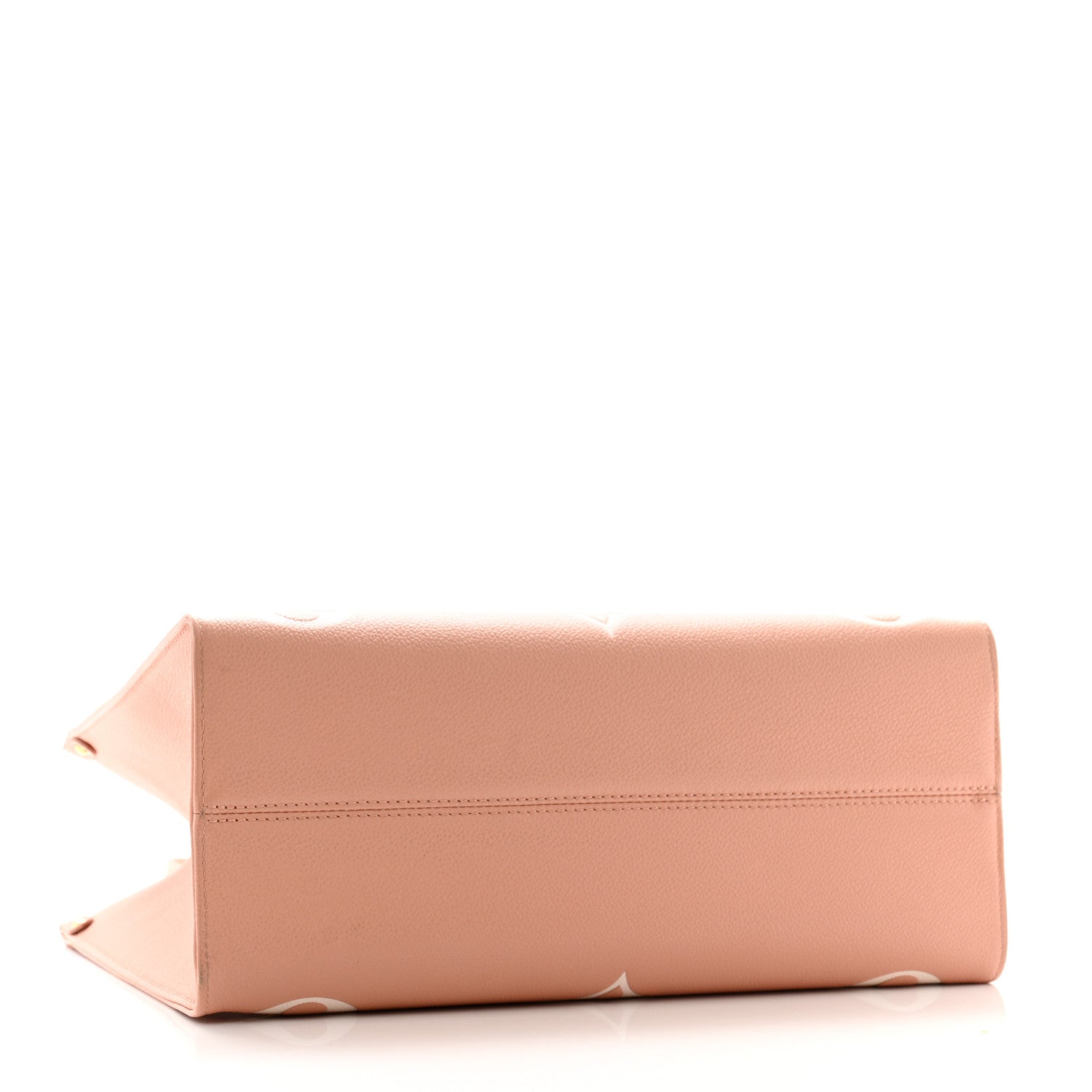 Louis Vuitton Empreinte Monogram Giant Onthego MM Rose Trianon Creme 4 of 11