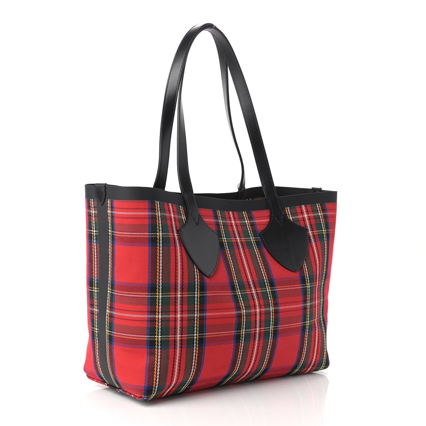 Vintage Check Medium The Giant Reversible Tote Antique Yellow Bright Red