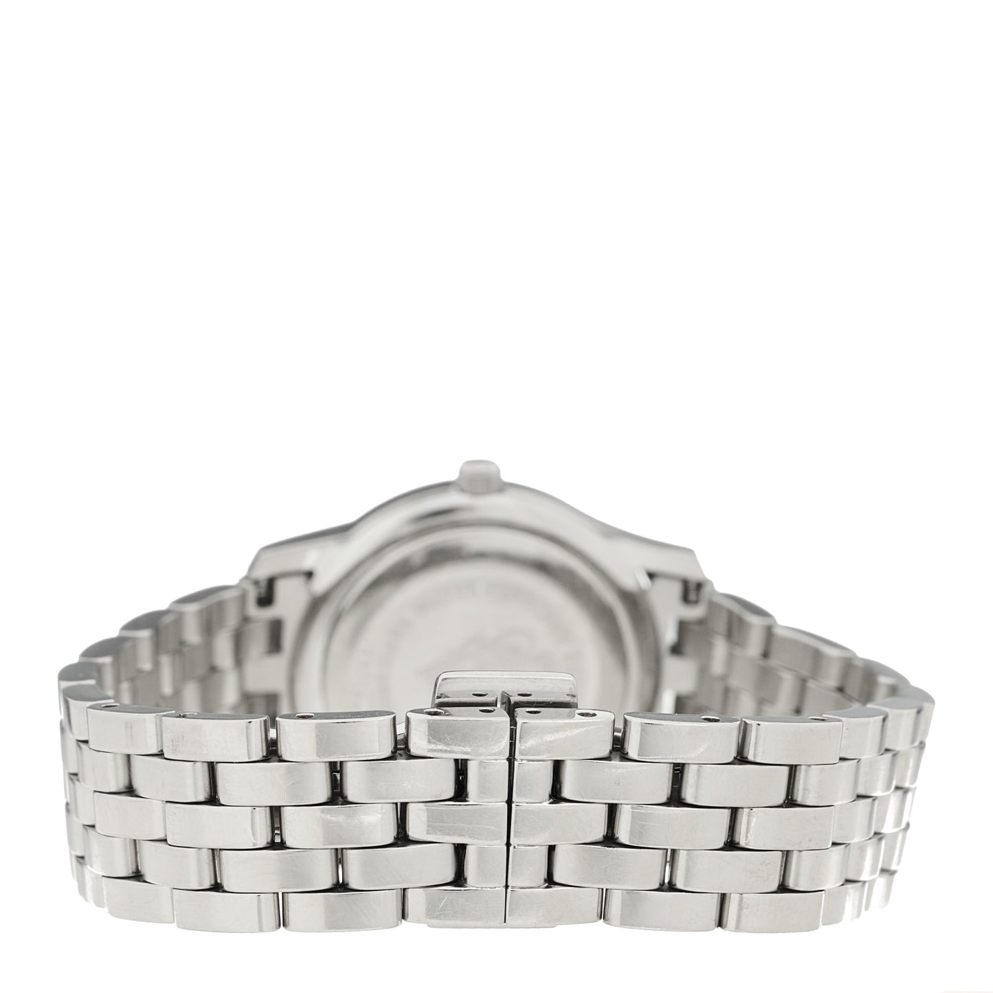 Stainless Steel Diamond Bezel Mother of Pearl 27mm 5500L Quartz Watch