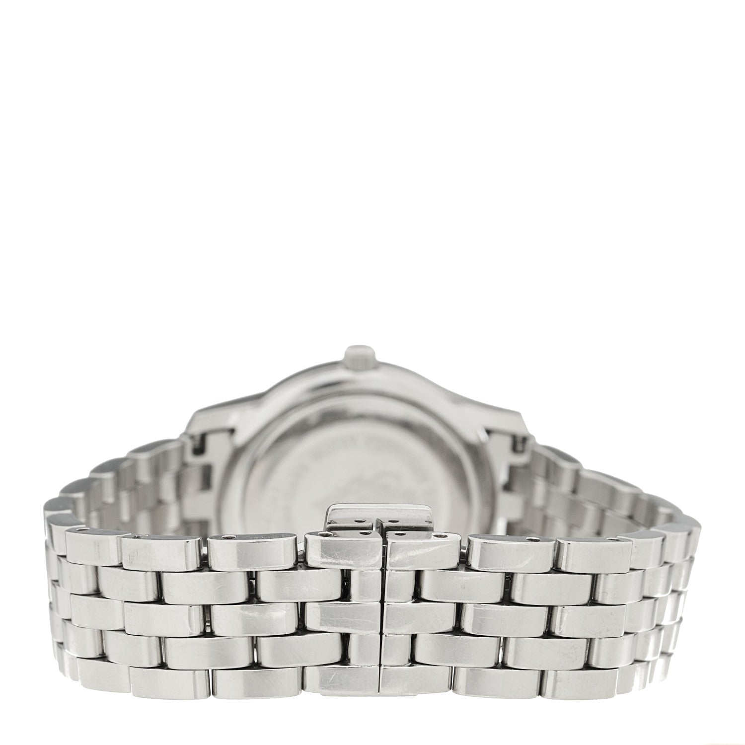 Gucci Stainless Steel Diamond Bezel Mother of Pearl 27mm 5500L Quartz Watch 3 of 5