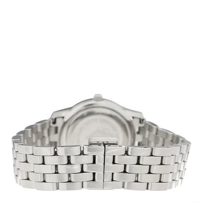 Gucci Stainless Steel Diamond Bezel Mother of Pearl 27mm 5500L Quartz Watch 3 of 5