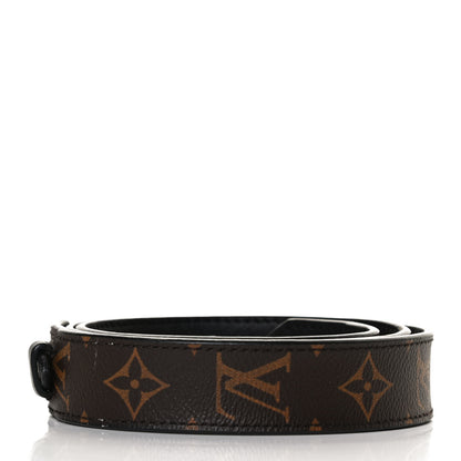 Louis Vuitton Monogram Bandouliere Shoulder Strap XL Black 2 of 6