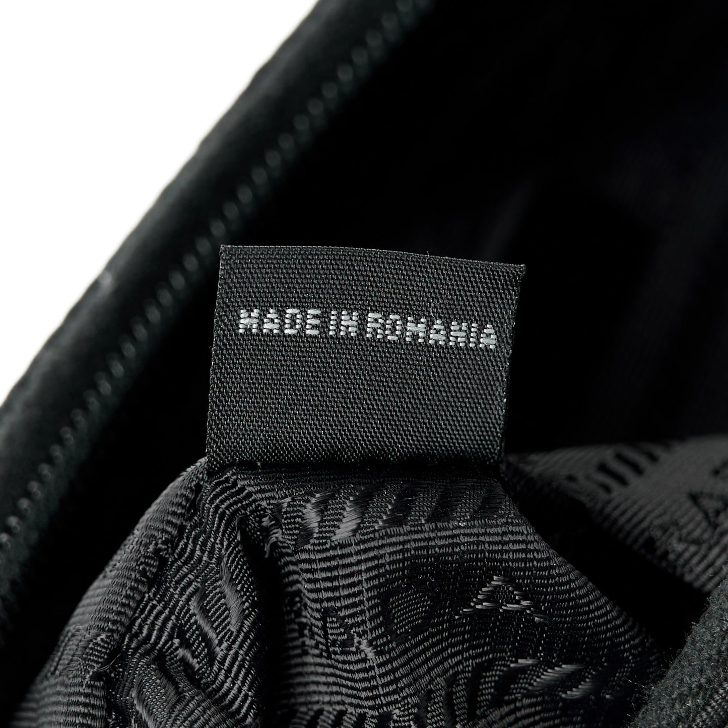 Tessuto Nylon Mini Re-Edition 2000 Bag Black