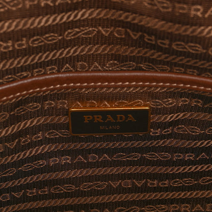 Prada Jacquard Logo Tote Moro 7 of 10