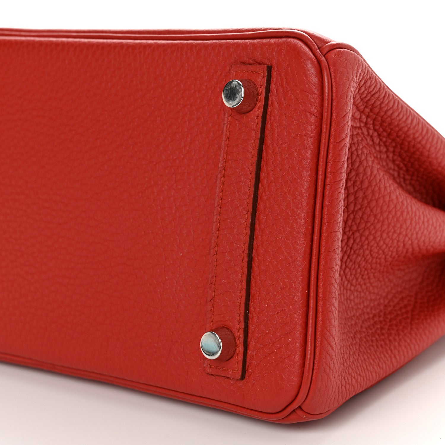 Hermes Togo Birkin 25 Vermillion 10 of 14