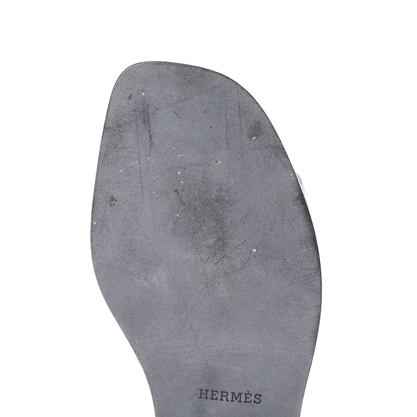 Box Calfskin Oran Sandals 37 Black