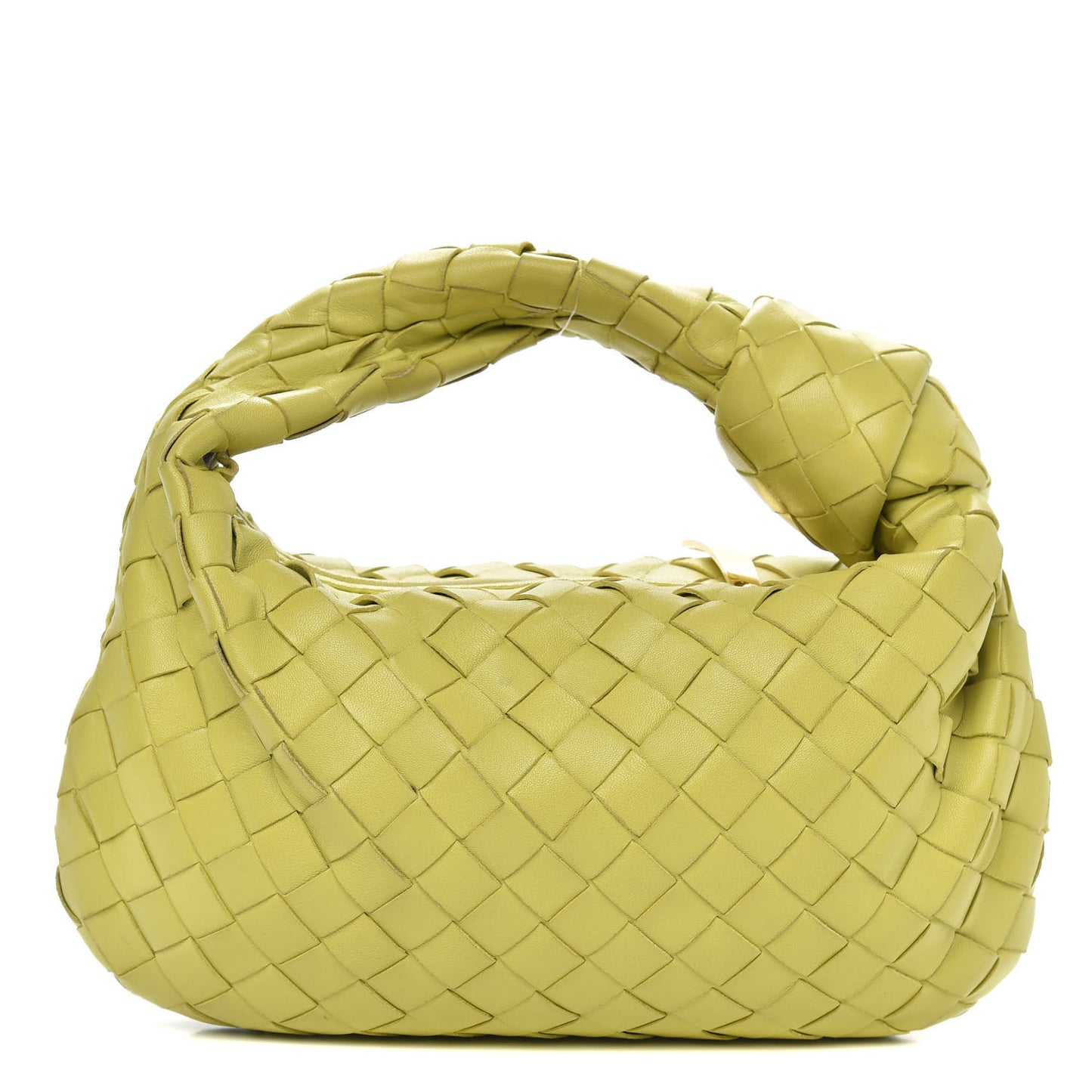 Nappa Intrecciato Mini Jodie Kiwi