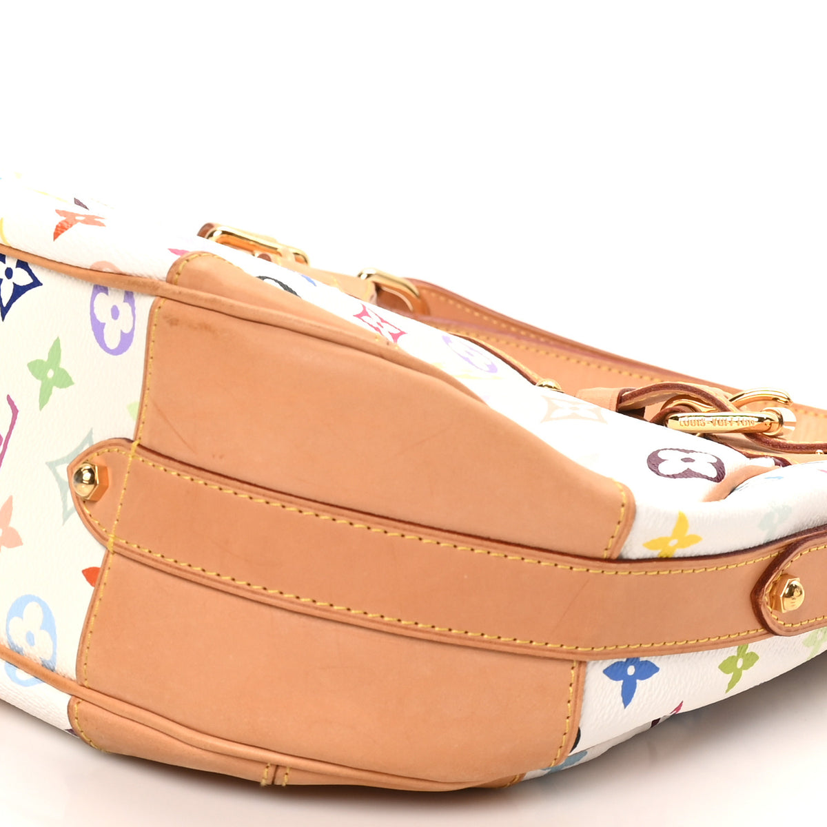 Louis Vuitton Monogram Multicolor Greta White 8 of 8