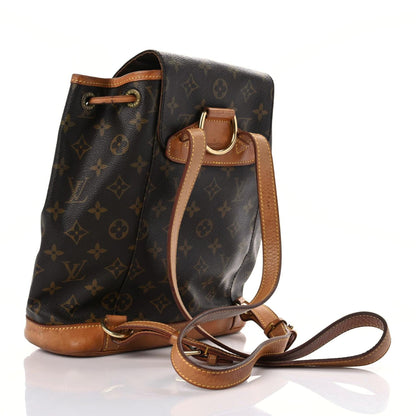 Louis Vuitton Monogram Montsouris MM Backpack 3 of 32