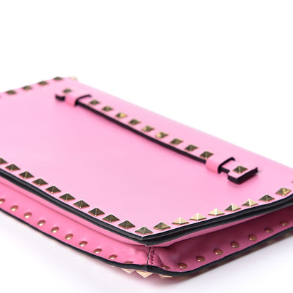 Valentino Garavani Nappa Rockstud Wristlet Clutch Ninphea 9 of 9