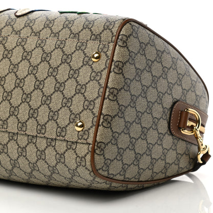 Gucci GG Supreme Monogram Garden Collection Medium Boston Beige Tuscany 11 of 12