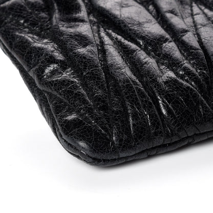Miu Miu Nappa Matelasse Lux Pouch Black 6 of 11