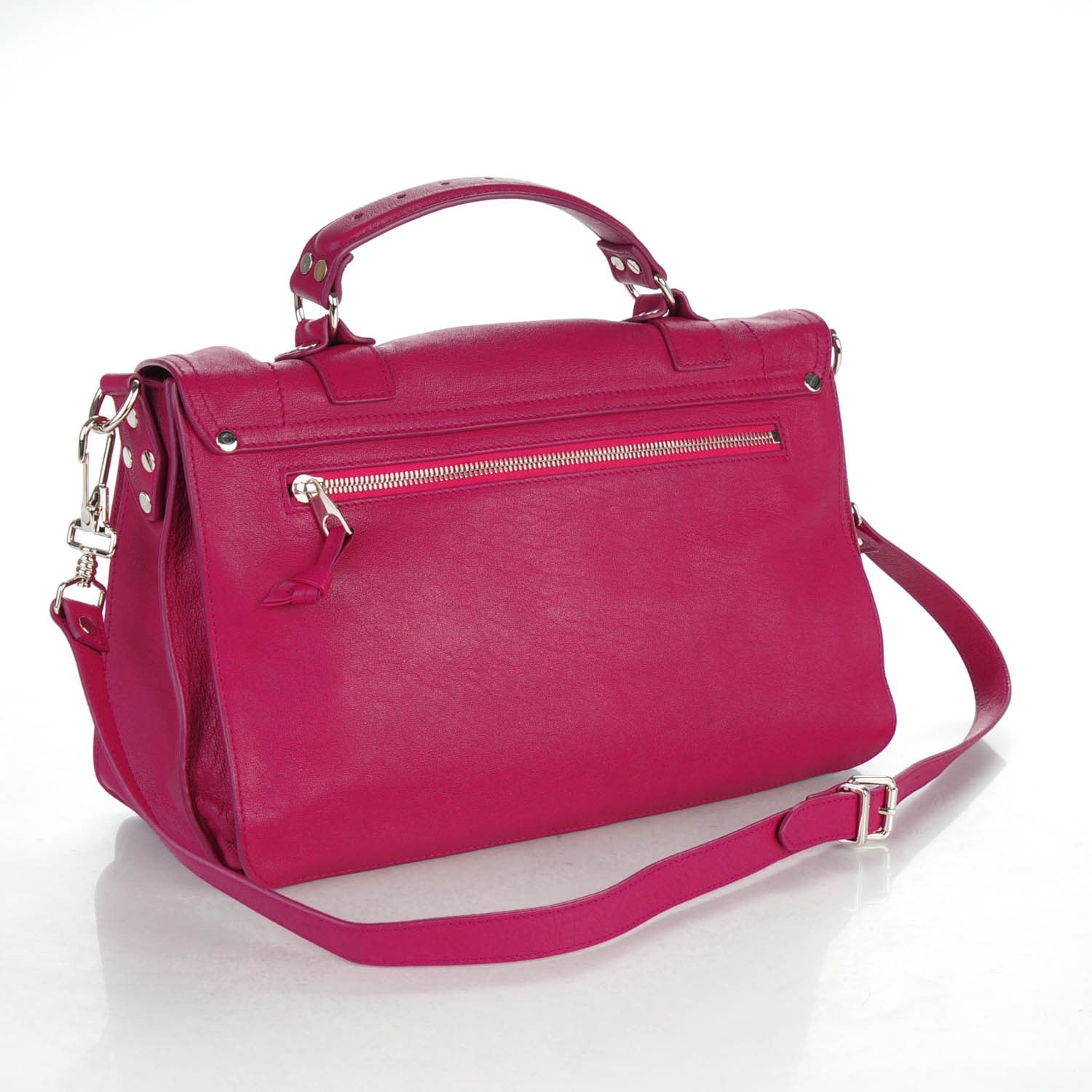 Proenza Schouler Lambskin Medium PS1 Satchel Fleur De Lys 3 of 7