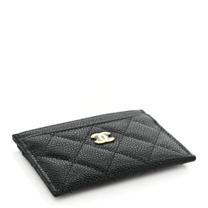 Chanel Caviar Quilted Card Holder Black 4 of 9
