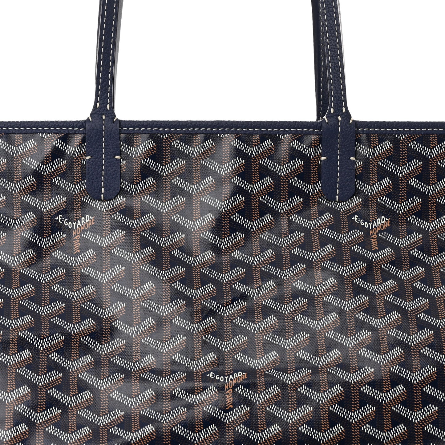 Goyardine Sac Hardy Pet Carrier PM Navy