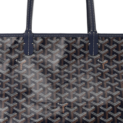 Goyard Goyardine Sac Hardy Pet Carrier PM Navy 9 of 11