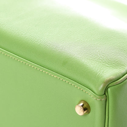 Hermes Veau Gulliver Kelly Retourne 32 Vert Cru 41 of 46