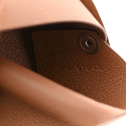 Hermes Evercolor Calvi Card Case Gold 7 of 8