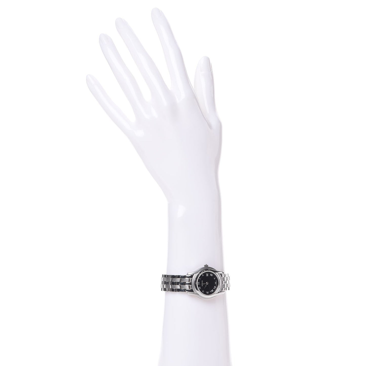 Stainless Steel 27mm 5500L Quartz Watch Black