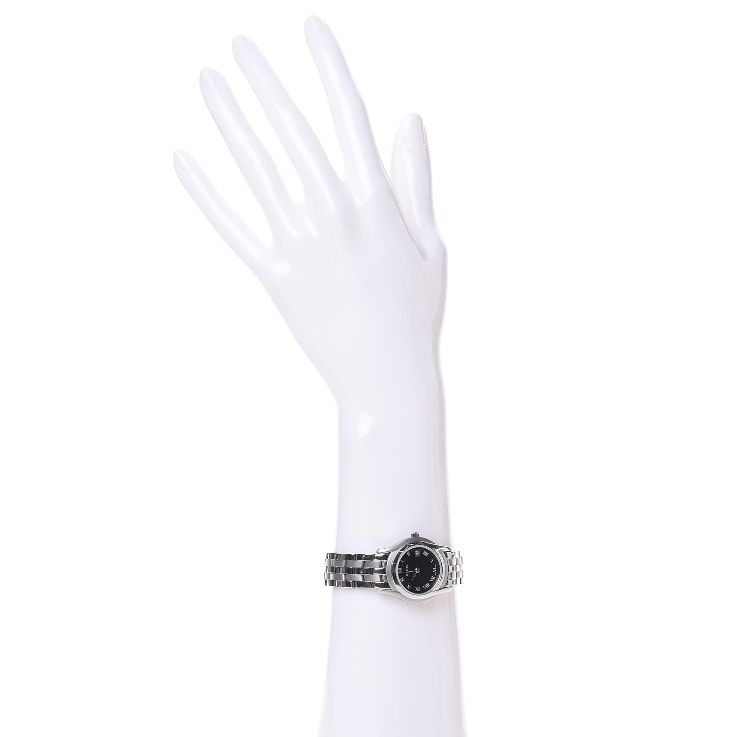 Gucci Stainless Steel 27mm 5500L Quartz Watch Black 2 of 7