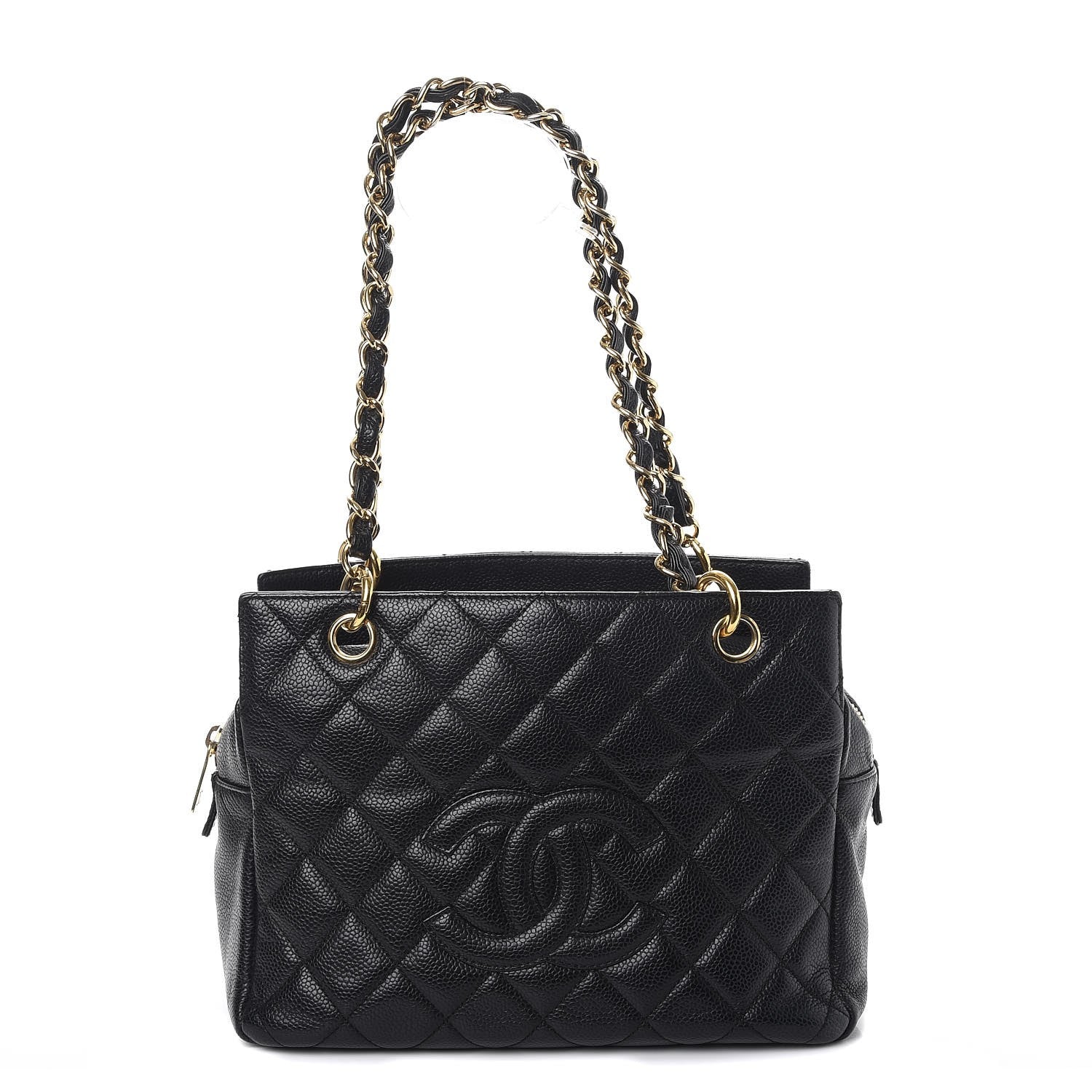 Chanel Caviar Quilted Petit Timeless Tote PTT Black 1 of 11