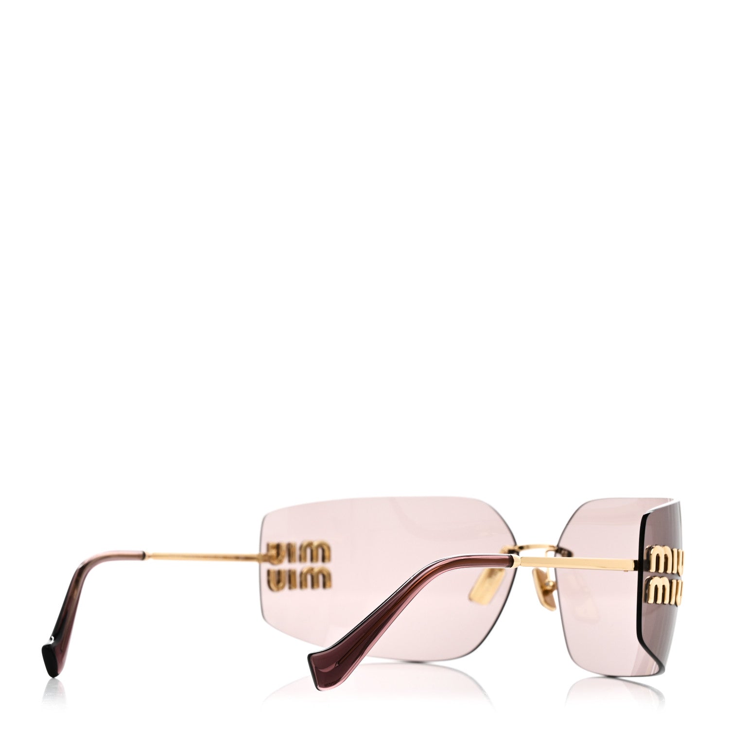 Miu Miu Metal Runway Sunglasses SMU54Y Mauve 4 of 7