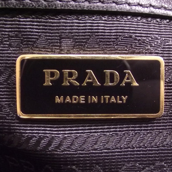 Prada Patent Zip Pocket Large Tote 8 of 10