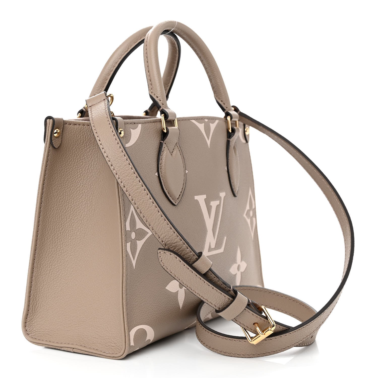 Louis Vuitton LOUIS VUITTON Empreinte Monogram Giant Onthego PM Tourterelle Crème 3 of 10