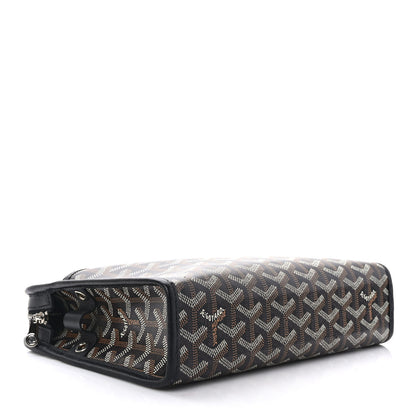 Goyard Goyardine Jouvence MM Toiletry Pouch Black 4 of 9