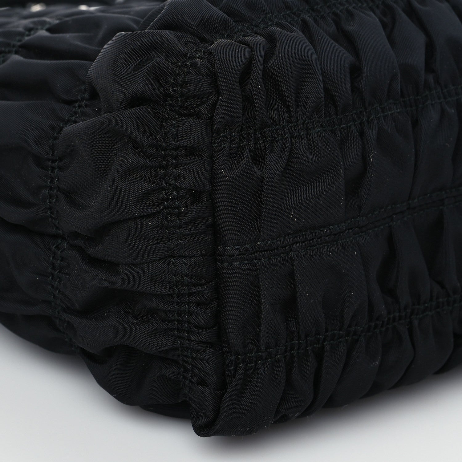 Prada Tessuto Nylon Gaufre Tote Black 6 of 7