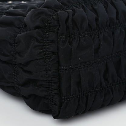 Prada Tessuto Nylon Gaufre Tote Black 6 of 7