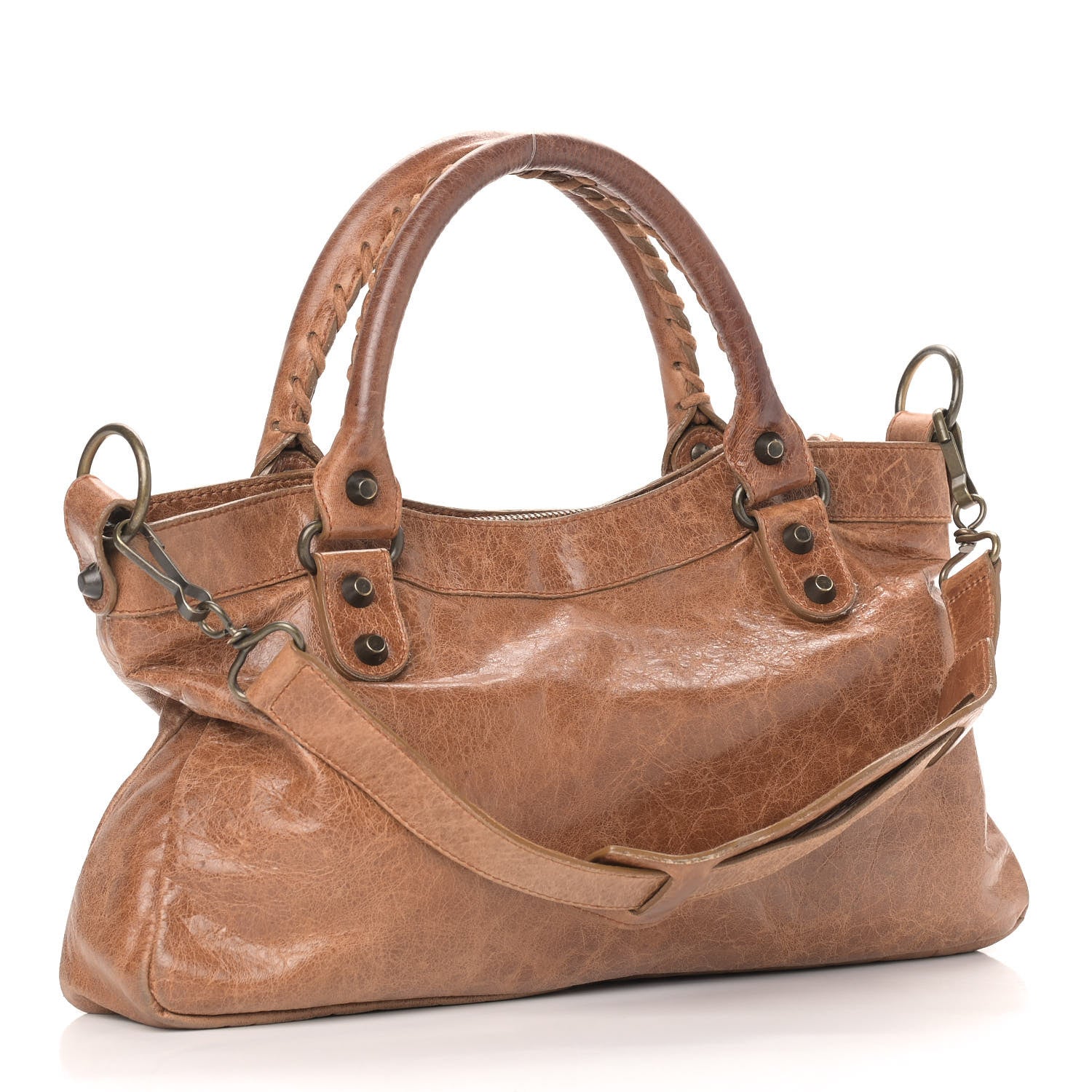Balenciaga Chevre Classic Hardware First Cognac 3 of 9
