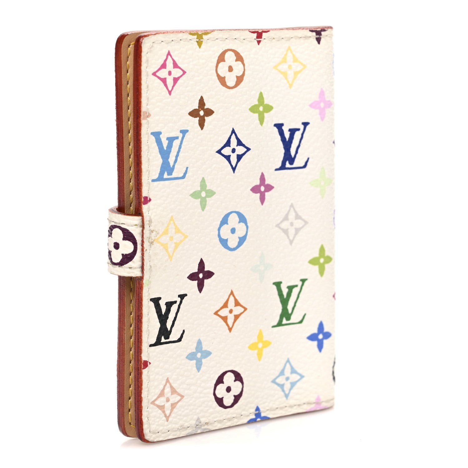 Louis Vuitton Monogram Multicolor Carnet de Bal Mini Agenda Cover White 3 of 7