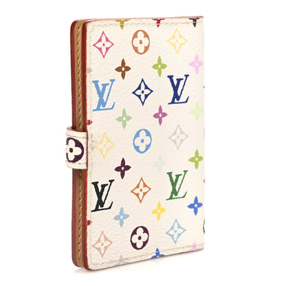 Louis Vuitton Monogram Multicolor Carnet de Bal Mini Agenda Cover White 3 of 7