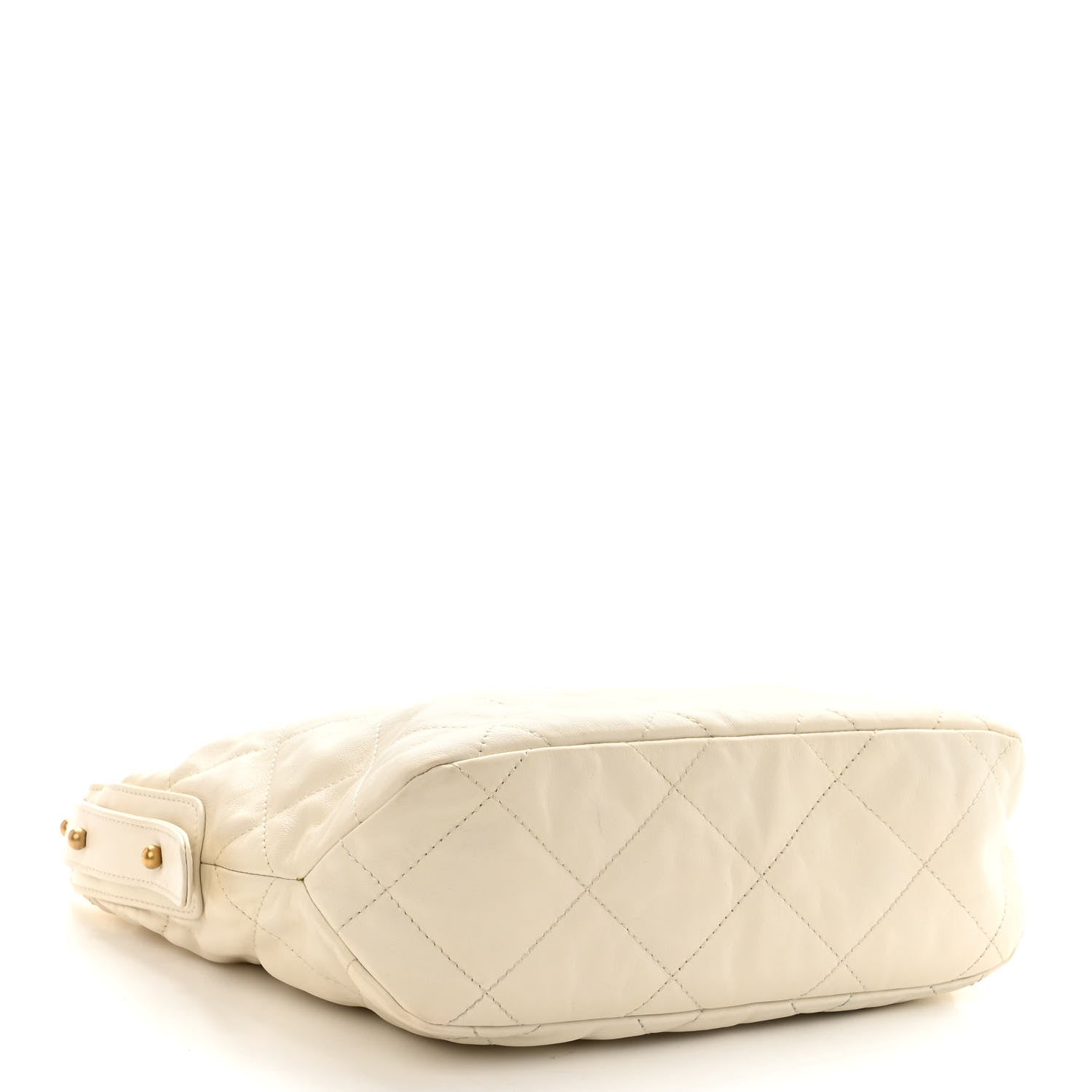 Chanel Calfskin Quilted Daily Hobo White 4 of 10
